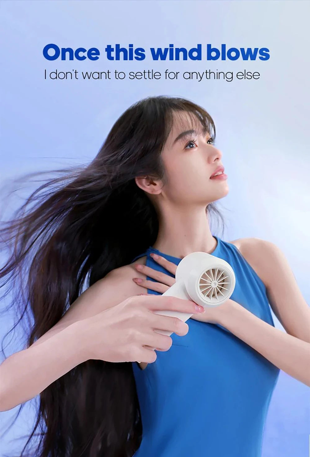 Lumina Terra™ ChillMate 100 – Portable Turbo Fan for Travel & Outdoor Use