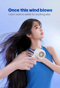 Lumina Terra™ ChillMate 100 – Portable Turbo Fan for Travel & Outdoor Use