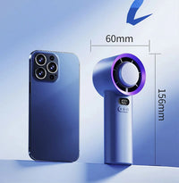 Lumina Terra™ ChillMate 100 – Portable Turbo Fan for Travel & Outdoor Use