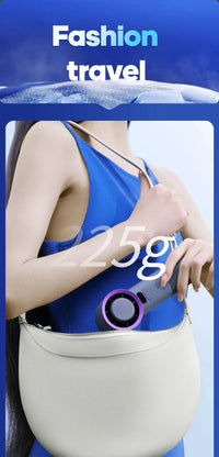 Lumina Terra™ ChillMate 100 – Portable Turbo Fan for Travel & Outdoor Use