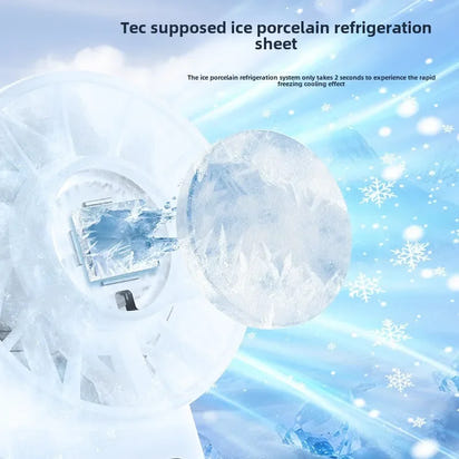 ❄️ Lumina Terra™ IceFlex Turbo – High-Speed Cooling Fan with LED Display & Ice Compress Tech