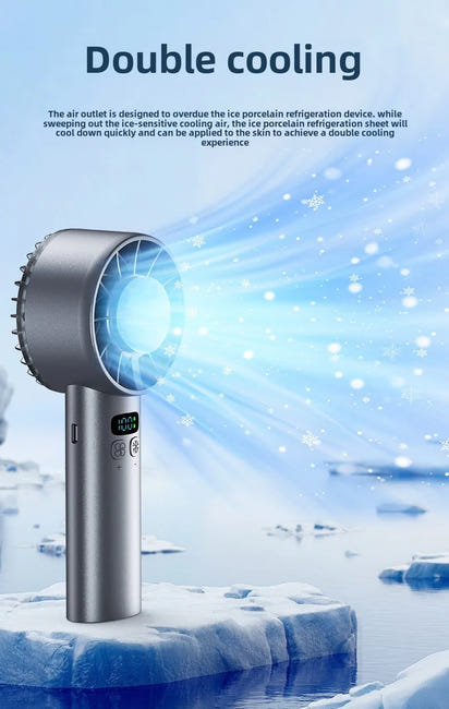 ❄️ Lumina Terra™ IceFlex Turbo – High-Speed Cooling Fan with LED Display & Ice Compress Tech