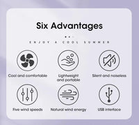 Lumina Terra™ ChillCore X – Smart Handheld Fan with Semiconductor Cooling & USB Recharge