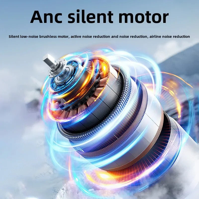 ❄️ Lumina Terra™ IceFlex Turbo – High-Speed Cooling Fan with LED Display & Ice Compress Tech