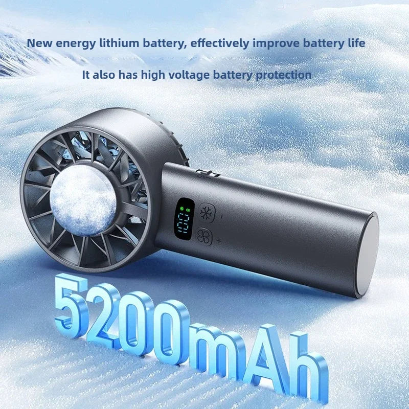 ❄️ Lumina Terra™ IceFlex Turbo – High-Speed Cooling Fan with LED Display & Ice Compress Tech