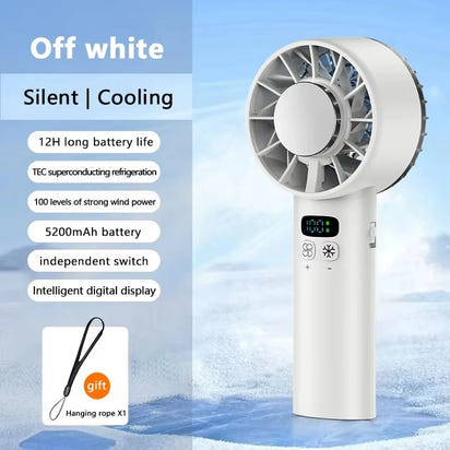 ❄️ Lumina Terra™ IceFlex Turbo – High-Speed Cooling Fan with LED Display & Ice Compress Tech