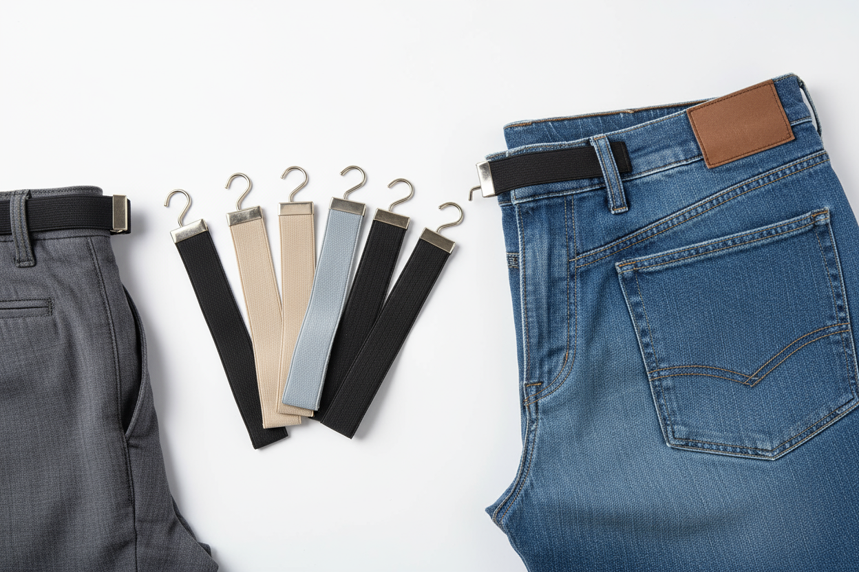  Waist Button Extenders for Women & Men, Stretchy Jeans & Pants Waist Extension,